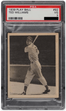 1939 Play Ball Ted Williams