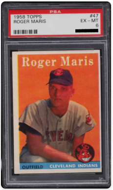 1958 Topps Roger Maris Rookie Card
