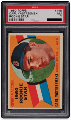 1960 Topps Carl Yastrzemski Rookie Card
