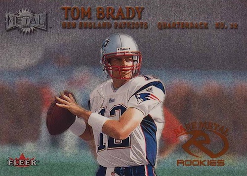 Tom Brady Rookie Card Football Checklist Guide